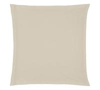 Atmosphera Créateur d'intérieur - Taie d'oreiller Percale 63x63cm Beige Lin