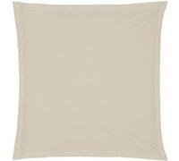 Atmosphera – Taie d'oreiller Percale 63 x 63 cm Beige Lin