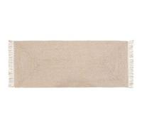 Créateur d'intérieur - Tapis de Couloir Floral 80x200cm Beige