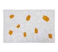 Atmosphera - Tapis déco tufté Daisy - 60 x 90 cm - Blanc G
