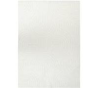 Atmosphera Créateur d'intérieur - Tapis Imitation Fourrure "Arka" 60x90cm Ivoire Beige