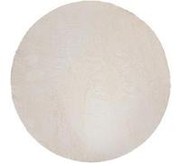 Atmosphera – Tapis imitation fourrure "Automne" 118 cm Blanc