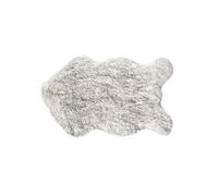 Atmosphera Créateur d'intérieur - Tapis Imitation Fourrure Mouton 60x90cm Gris Gris