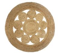ATMOSPHERA CREATEUR D'INTERIEUR Tapis Jute ajouré 80 cm