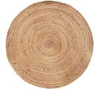 Tapis ""Natura"" en jute D80cm - Atmosphera Créateur d'intérieur