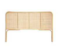 Atmosphera Créateur d'intérieur - Tête de Lit en Rotin "Ronnie" 160cm Beige