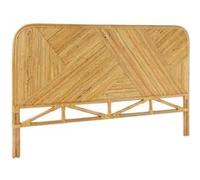 Tête de lit ""Tanae"" rotin beige 160x105cm - Atmosphera createur d'interieur