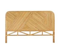 Atmosphera – Tête de lit « Tanae » – Rotin beige – 160 x 105 cm