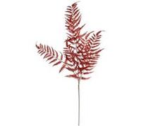 Atmosphera Créateur d'intérieur - Tige Artificielle Fougère "James" 90cm Rouge Rouge G