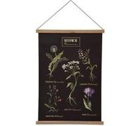 Créateur d'intérieur - Toile Murale Déco Midnight Garden 50x73cm Noir