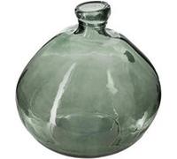 Atmosphera – Vase Dame Jeanne – Verre recyclé – Vert kaki D33 cm