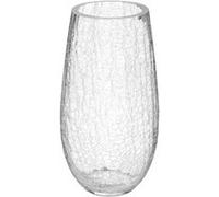 Créateur d'intérieur - Vase Bombe Craquelé "'Léon" 27cm Transparent