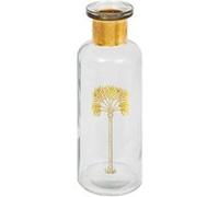 Atmosphera – Vase bouteille déco «Tropical Boudoir» 22 cm Transparent