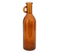 Atmosphera Créateur d'intérieur - Vase Bouteille en Verre Yana 50cm Ambre
