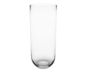 Atmosphera Créateur d'intérieur - Vase Cylindrique Bombé 50cm Transparent