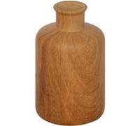 Atmosphera Créateur d'intérieur - Vase Déco Effet Bois "Soa" 17cm Marron