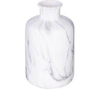 Atmosphera Créateur d'intérieur - Vase Déco Effet Marbre "Soa" 17cm Blanc Blanc G