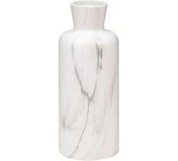 Atmosphera – Vase Sao – Effet marbre céramique – Noir et blanc H30 cm
