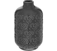 Atmosphera Créateur d'intérieur - Vase Déco en Céramique "Lumhiv" 21cm Gris Gris G