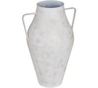 Atmosphera Créateur d'intérieur - Vase Déco en Métal "Glady" 58cm Gris Gris