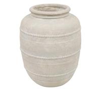 Atmosphera Créateur d'intérieur - Vase Déco Jarre Romia 46cm Beige
