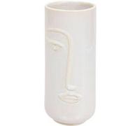 Atmosphera Créateur d'intérieur - Vase Déco Visage "Soleya" 25cm Blanc Blanc G