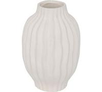 Atmosphera Créateur d'intérieur - Vase Design en Céramique "Fernan" 22cm Blanc Blanc G
