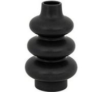Atmosphera Créateur d'intérieur - Vase Design en Dolomite "Clothilde" 25cm Noir Noir G