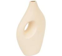 Vase céramique Nola beige H30cm - Atmosphera createur d'interieur