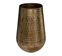 Atmosphera Créateur d'intérieur - Vase Design en Métal Oasis 23cm Or