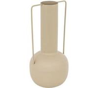Atmosphera - Vase métal Sylvain - design - Beige lin - H295cm