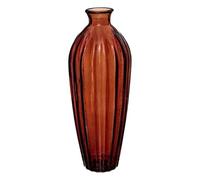 Atmosphera Créateur d'intérieur - Vase Design en Verre Candy 29cm Ambre