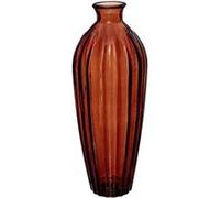Vase Candy verre recyclé ambre Marron