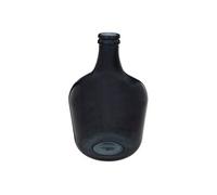 Atmosphera Créateur d'intérieur - Vase Design en Verre Dame Jeanne 42cm Noir