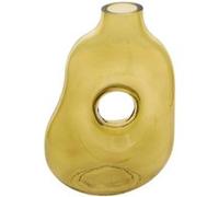 Atmosphera Créateur d'intérieur - Vase Donut en Verre "Solag" 24cm Vert Kaki Vert G