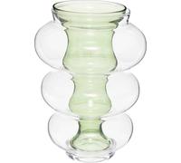 Atmosphera createur d'interieur - Vase "double" atmosphera x matali crasset h36cm aus grünem glas