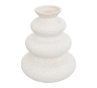 Atmosphera Créateur d'intérieur - Vase en Céramique Olme 20cm Blanc