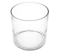 Atmosphera Créateur d'intérieur - Vase en Verre Cylindre 18cm Transparent