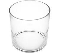 Atmosphera Créateur d'intérieur - Vase en Verre "Cylindre" 18cm Transparent Transparent G