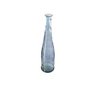 Atmosphera - Vase Long en verre recyclé H 80 cm Orage Bleu G