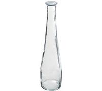Atmosphera Créateur d'intérieur - Vase en Verre Recyclé "Long" 80cm Transparent