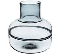 Vase Rond Déco "Line Shine" 24cm Gris