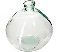 Atmosphera Créateur d'intérieur - Vase Rond en Verre Recyclé "Ballon" 33cm Transparent