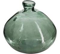 Atmosphera Créateur d'intérieur - Vase Rond En Verre Recyclé "Ballon" 22cm Kaki G