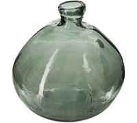 Vase Rond Verre Recyclé Kaki Vert