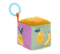 Atmosphera - Cube Tissu d'activités noa thème Fruit 13,5x13,5cm Multicolore