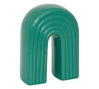 Atmosphera - Déco à Poser Arche Flow Vert 13,3x6,2cm