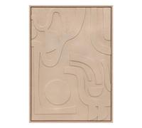 Atmosphera - Déco Murale 3D Azra Beige 50x70cm