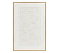 Atmosphera - Déco Murale 3D talima Blanc 60x90cm