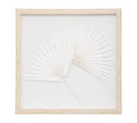 Atmosphera - Déco Murale Cindy - Bois et Verre - 40x40 cm